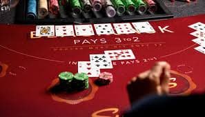 Tampilan meja Shio Game di studio rajaneko dengan dealer langsung